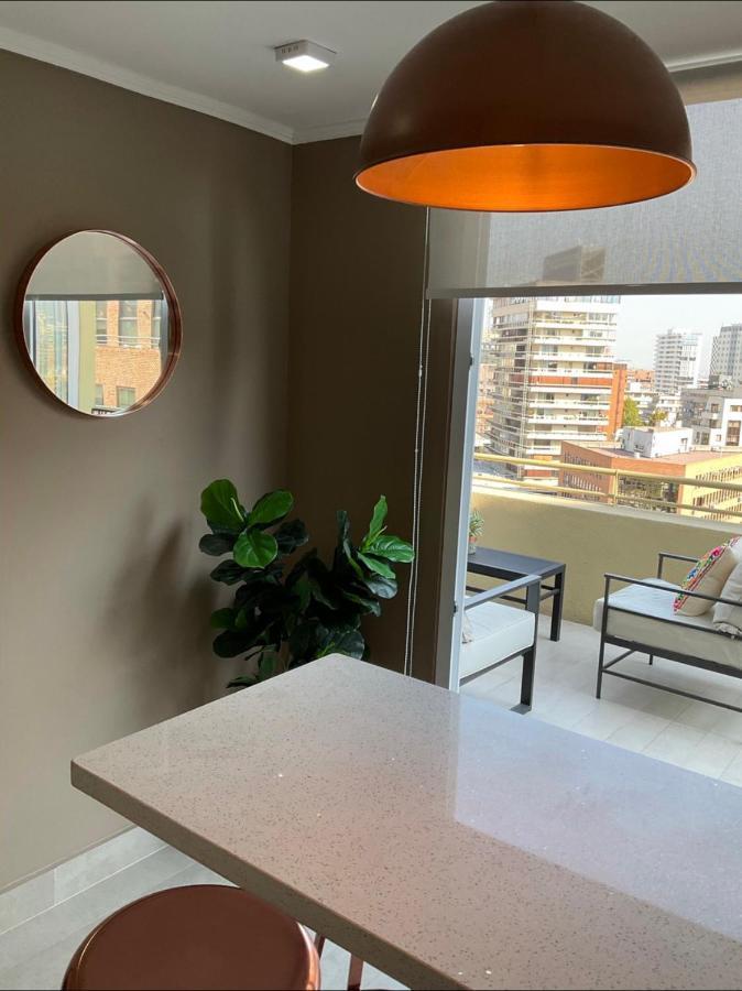 Apartament Condo Amueblado, Encomenderos 200 El Golf, Las Condes Santiago Con Vista Al Costanera Center Экстерьер фото